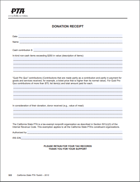 donation receipt template 07