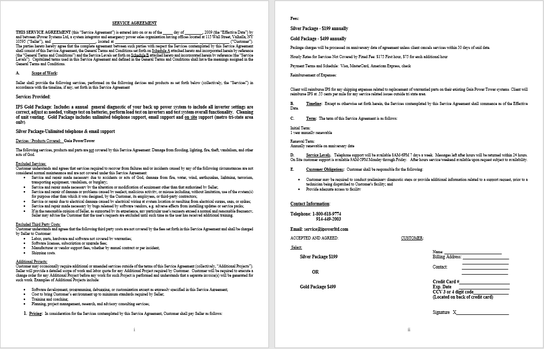 Consultancy Agreement Template 01