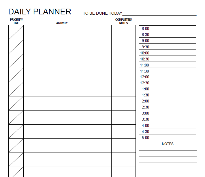 daily planner template 08