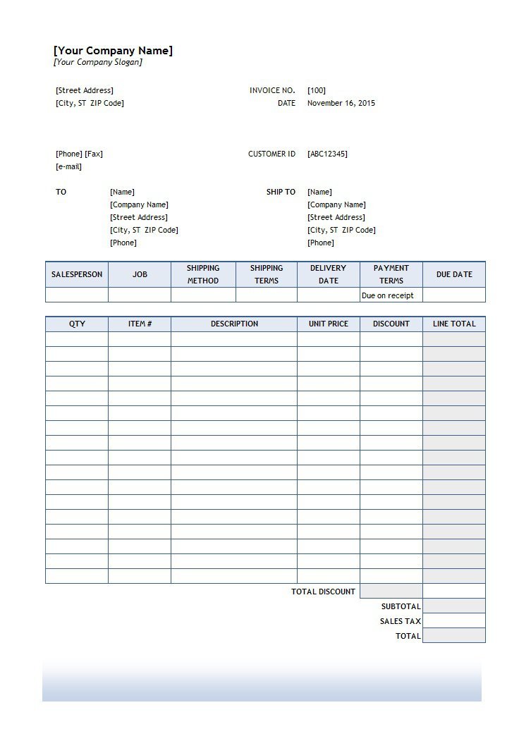 Purchase Order Template 13