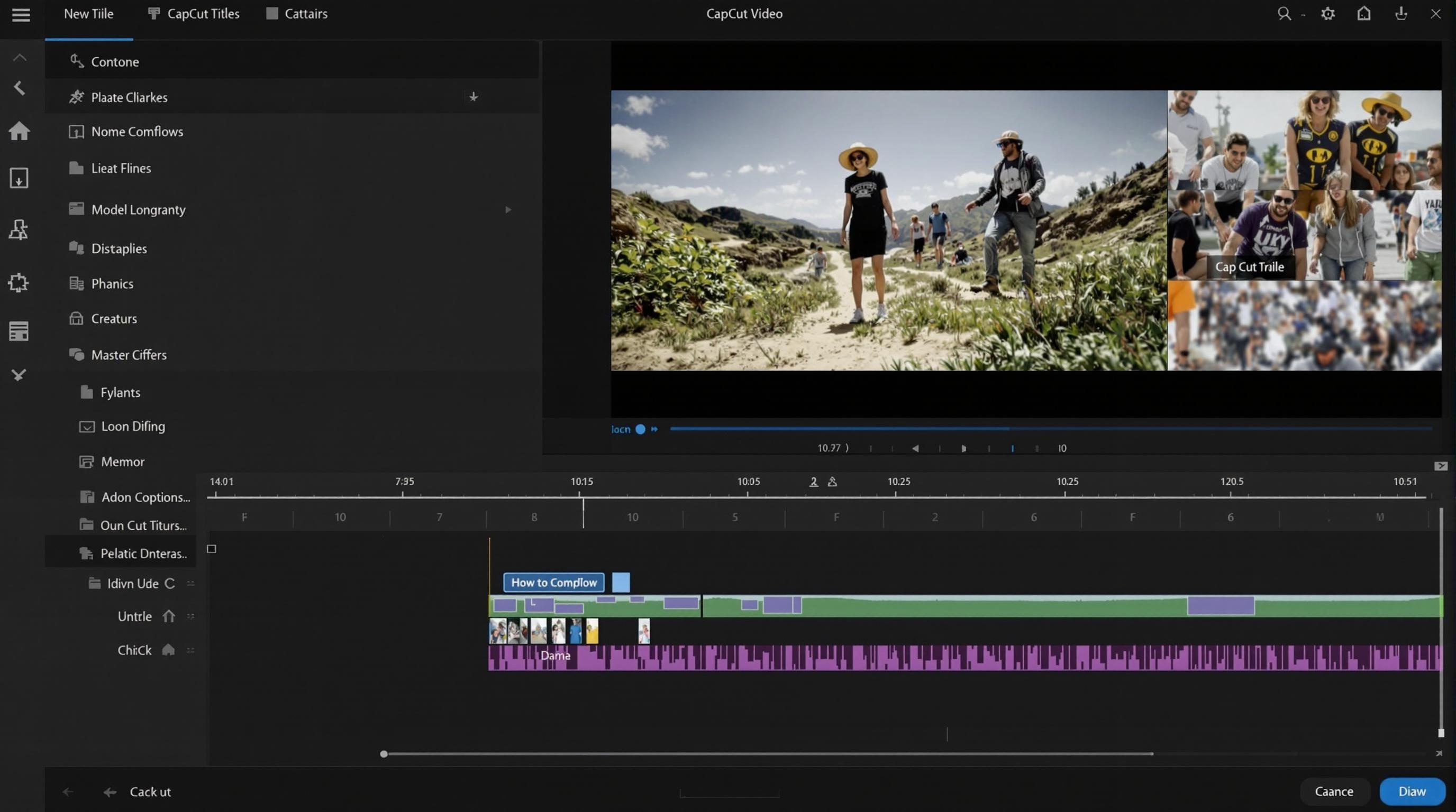 Video Editing Software Tutorial - CapCut Templates